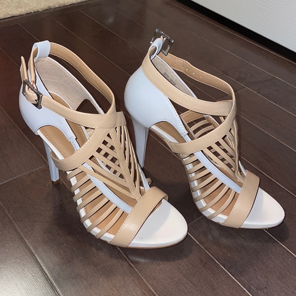 Calvin Klein neutral heels